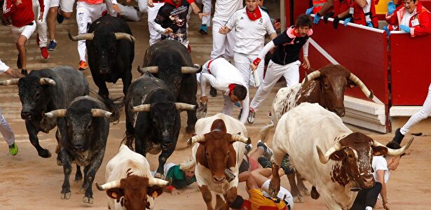 Encierro de San Fermín |  EFE