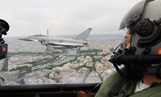 El desfile militar español en la Fiesta Nacional francesa