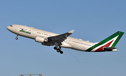 Avión de la compañía Alitalia |  Alitalia