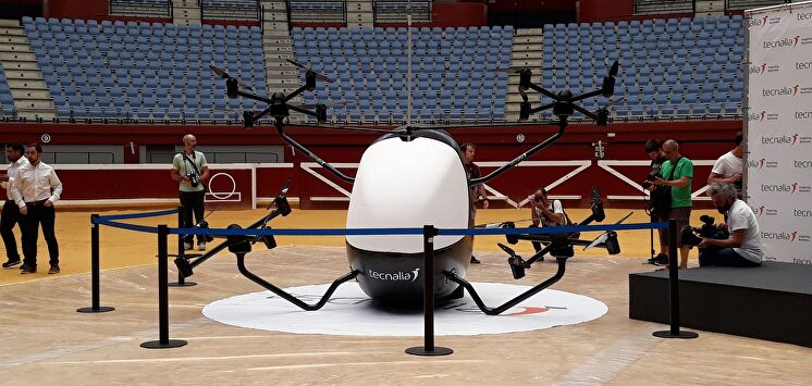 Tecnalia presenta el primer taxi español que vuela |  Europa Press