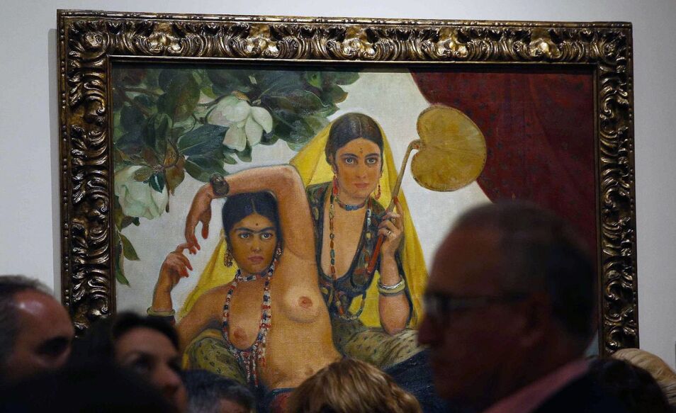 El Prado amplía su colección moderna gracias a la donación de un empresario alemán Bayaderas-indias-chicharro