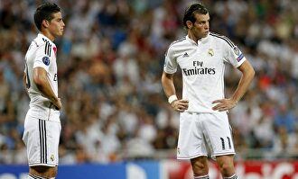 James y Bale, con el Real Madrid. |  EFE
