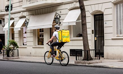 Un repartidor de Glovo |  Europa Press