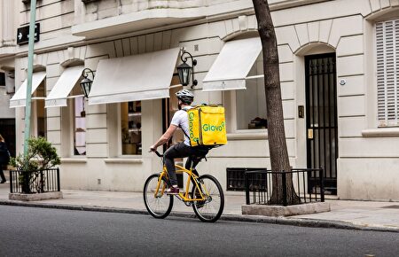 Un repartidor de Glovo |  Europa Press
