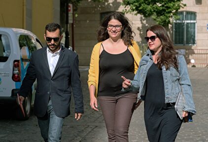 La diputada de Unidas Podemos, Raquel Romero |  EFE