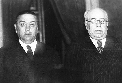 Diego Martínez Barrio y Manuel Azaña |  Cordon Press