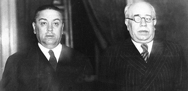 Diego Martínez Barrio y Manuel Azaña |  Cordon Press