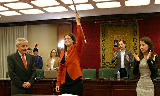 Noelia Posse, alcaldesa de Móstoles |  EFE