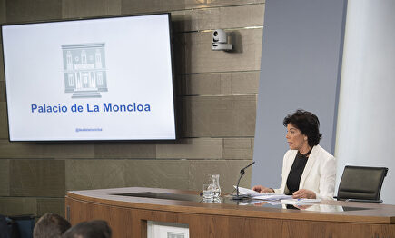 Isabel Celaá |  Moncloa/Borja Puig de la Bellacasa