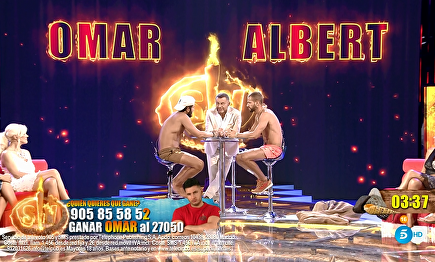 Albert Álvarez vs Omar Montes |  Telecinco