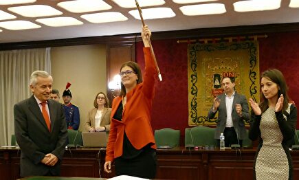 Noelia Posse, alcaldesa de Móstoles |  EFE