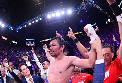 Manny Pacquiao se corona campeón del Mundo a los 40 años. |  Cordon Press