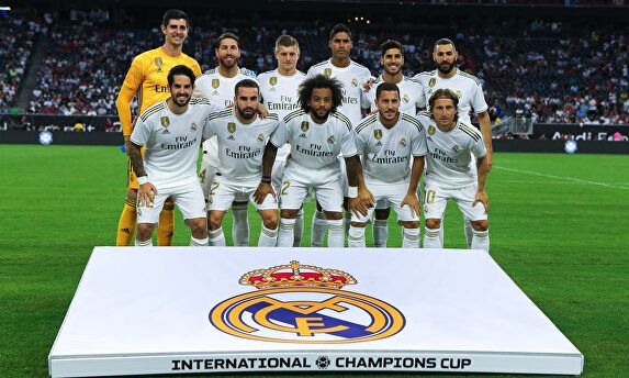 Primer XI del Real Madrid en la 19-20 |  EFE
