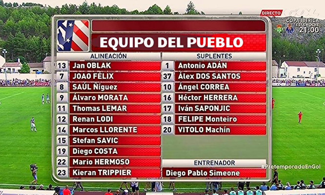 Montaje en Twitter con la famosa frase de Simeone. |  Twitter