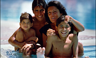 Carmina Ordoñez y sus hijos, Francisco, Cayetano y Julián | Gtres