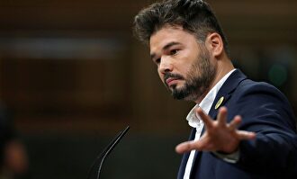 Gabriel Rufián en el Congreso |  EFE