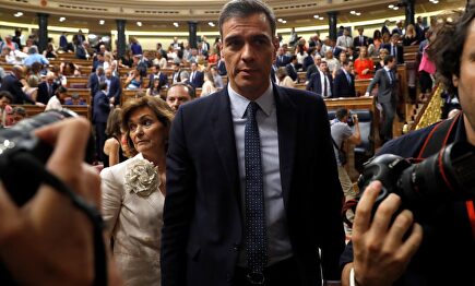 El déficit deja de bajar con Pedro Sánchez |  EFE
