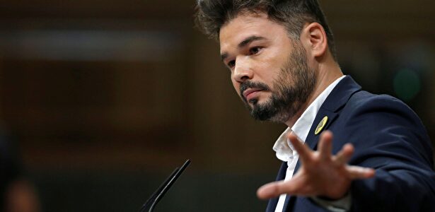 Gabriel Rufián en el Congreso |  EFE