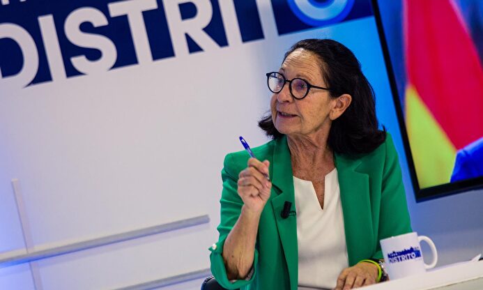 Mazaly Aguilar, en una imagen de archivo. |  Vox/TRwitter