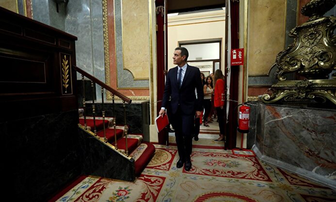 Pedro Sánchez en el Congreso | EFE