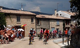 Imagen del Tour de Francia. | EFE