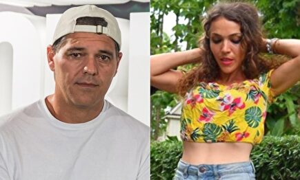 Frank Cuesta y su novia Estefanía |  Archivo/Instagram