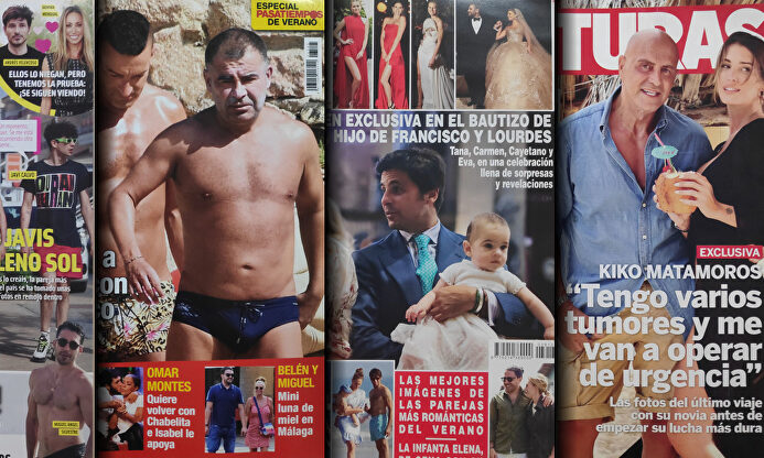 Fran Rivera, enemigo de la prensa rosa, vende el bautizo de su hijo