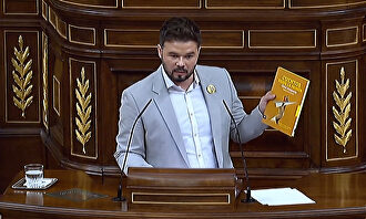 El momento más cursi de Rufián