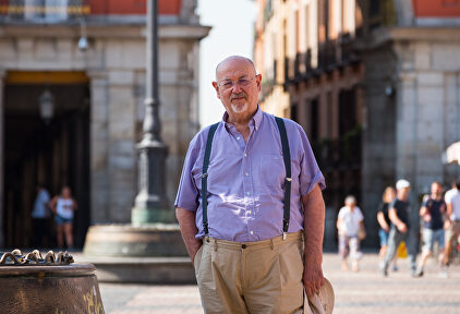 El escritor Juan Eslava Galán. | David Alonso Rincón