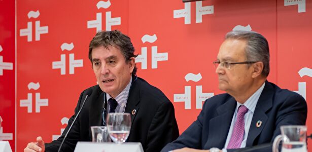 Luis García Montero, director del Cervantes, en rueda de prensa. |  Europa Press