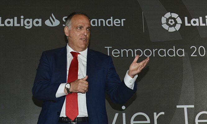 Tebas no se mordió la lengua hablando del recurso del TAS | Cordon Press