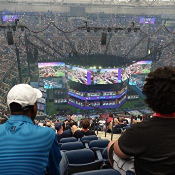 Imagen del Mundial de Fortnite 2019 celebrado en EEUU. |  Archivo 