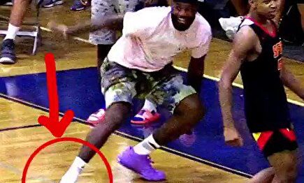 Lluvia de críticas a LeBron James por su actitud en un partido de su hijo 