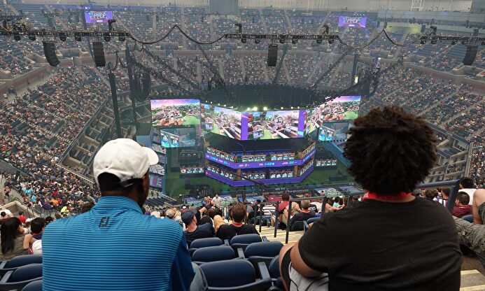 Imagen del Mundial de Fortnite 2019 celebrado en EEUU. |  Archivo 