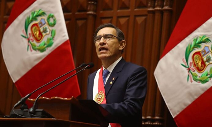 Martín Vizcarra, presidente del Perú. |  EFE