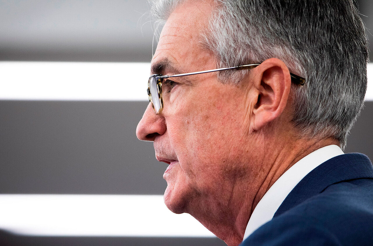 Jerome Powell, durante la rueda de prensa. |  EFE