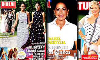 Terelu y sus pezones, protagonistas de la portada de 'Lecturas'