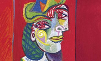 'Buste de femme', de Picasso, usado en la trama. |  Wikipedia