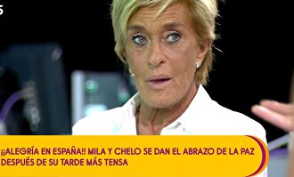 Chelo García-Cortés escucha a Mila Ximénez |  Telecinco