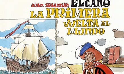 Portada del cómic de Elcano. |  Defensa.gob