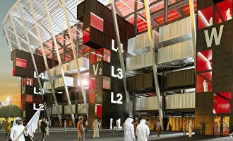 Imagen simulada de cómo lucirá el Ras Abu Aboud. |  Fenwick Iribarren Architects