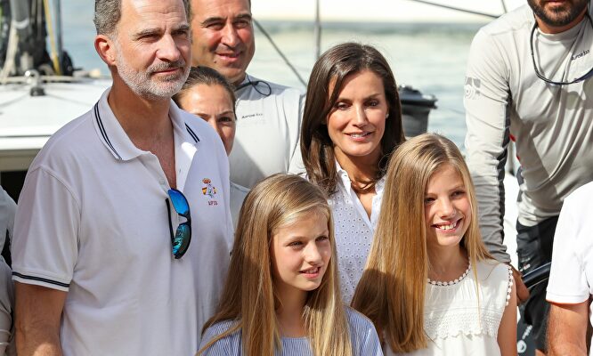 La Familia Real en Mallorca |  EFE