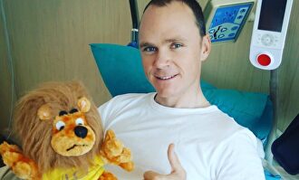 Chris Froome se recupera de sus lesiones. |  Twitter