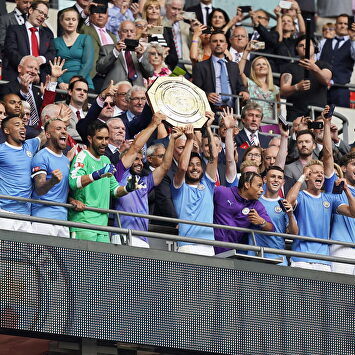 El City de Guardiola se lleva la Community Shield. |  EFE