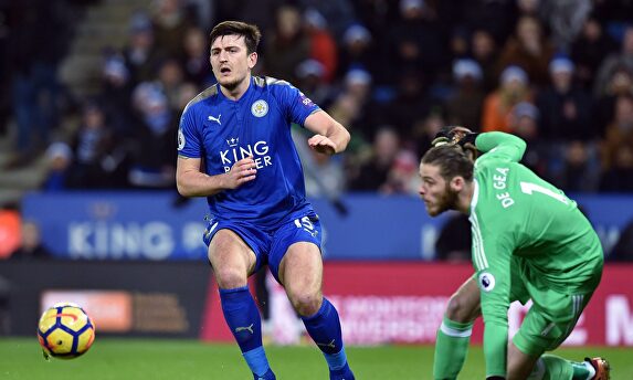 Harry Maguire durante un partido contra el Manchester United. |  Cordon Press