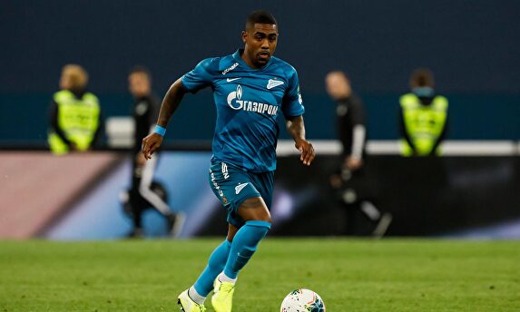 Malcom durante su debut con el Zenit de San Petersburgo. | Cordon Press