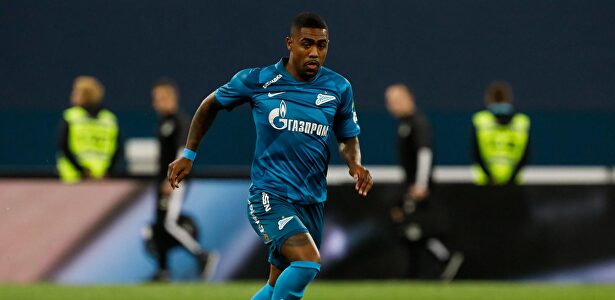 Malcom durante su debut con el Zenit |  Cordon Press