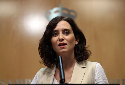 Isabel Díaz Ayuso |  EFE