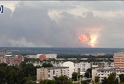 La brutal explosión de un arsenal en Rusia causa 12 heridos y 16.000 evacuados 