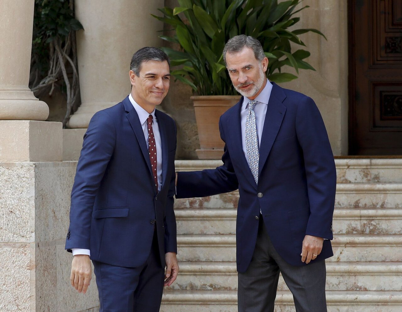 Pedro Sánchez y el Rey |  EFE